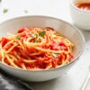 Fresh Tomato Herb Spaghetti Sauce