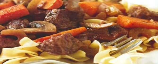 Beef Burgandy Recipe - Featured Image