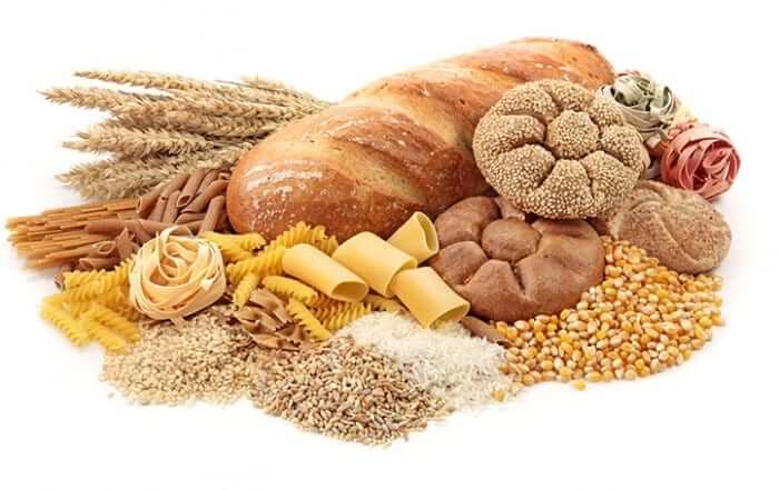Variety of Grains and Pasta