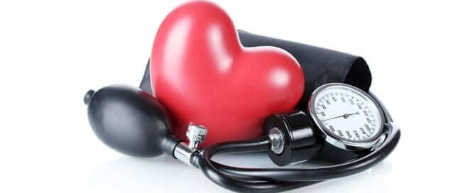 Heart on Blood Pressure Monitor