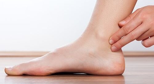 Checking Pulse on Foot