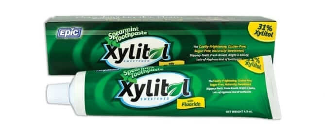 Xylitol Adult Spearmint Toothpaste