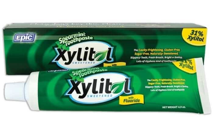 Xylitol Adult Spearmint Toothpaste