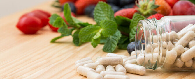 Dietary Supplements Concept