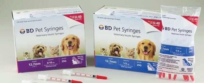Image of Pet Insulin Syringes