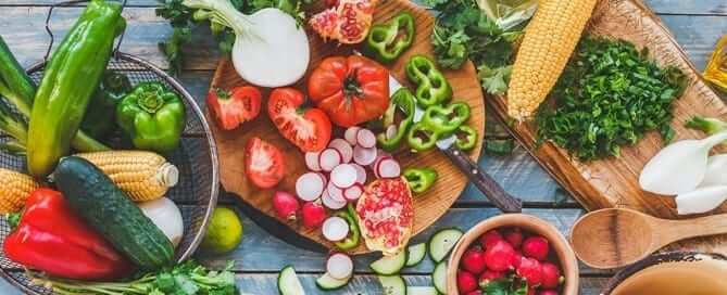 Summer Vegetables and Fruit