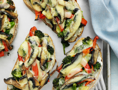Very Veggie Italian Bread Pizza