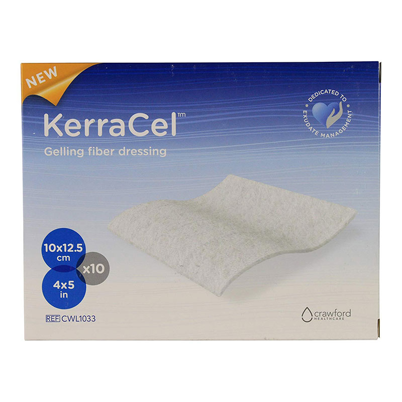 3M Kerracel Absorbent Dressing 4x5 inch Box of 10