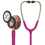 3M Littmann Classic III Stethoscope Rainbow Raspberry 27 inch thumbnail