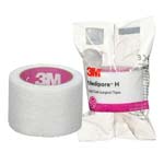 3M Medipore Hypoallergenic Soft Cloth Surgical Tape 1inchx2yds thumbnail