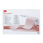 3M Micropore Surgical Tape - 1 in x 10 yd - Tan Roll - # 1533-1 thumbnail
