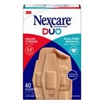 3M Nexcare DUO Bandage Assorted 40ct thumbnail