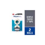 3M Nexcare Gentle Paper First Aid Tape 1inchx10yds Pack of 2 thumbnail