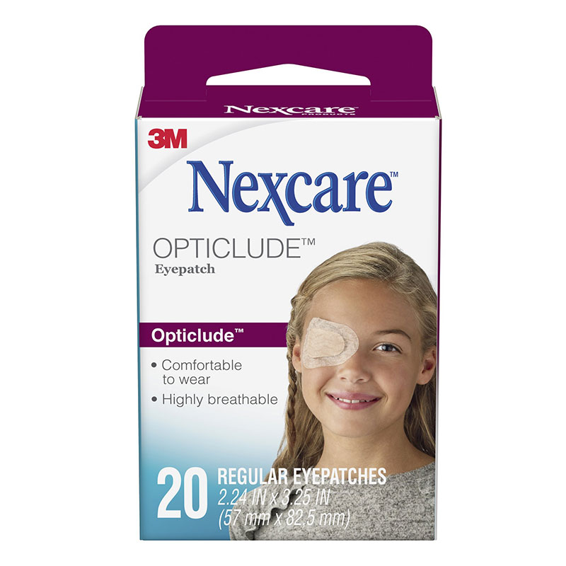 3M Nexcare Opticlude Eye Patch Reg 20's Box of 20