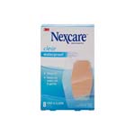 3M Nexcare Waterproof Bandage Knee And Elbow Clear Box of 8 thumbnail