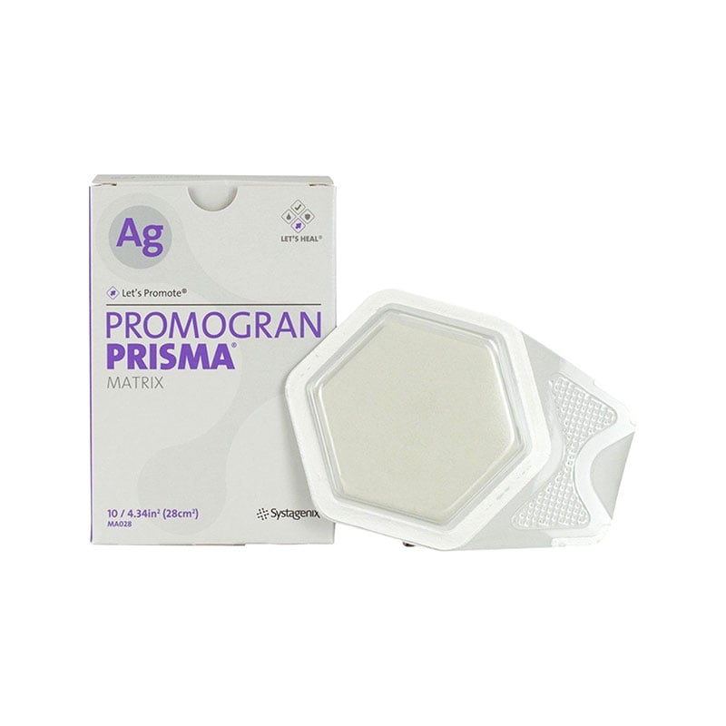 3M Promogran Prisma Collagen Matrix Dressing 4.3 inch Hexagon Pack of 10