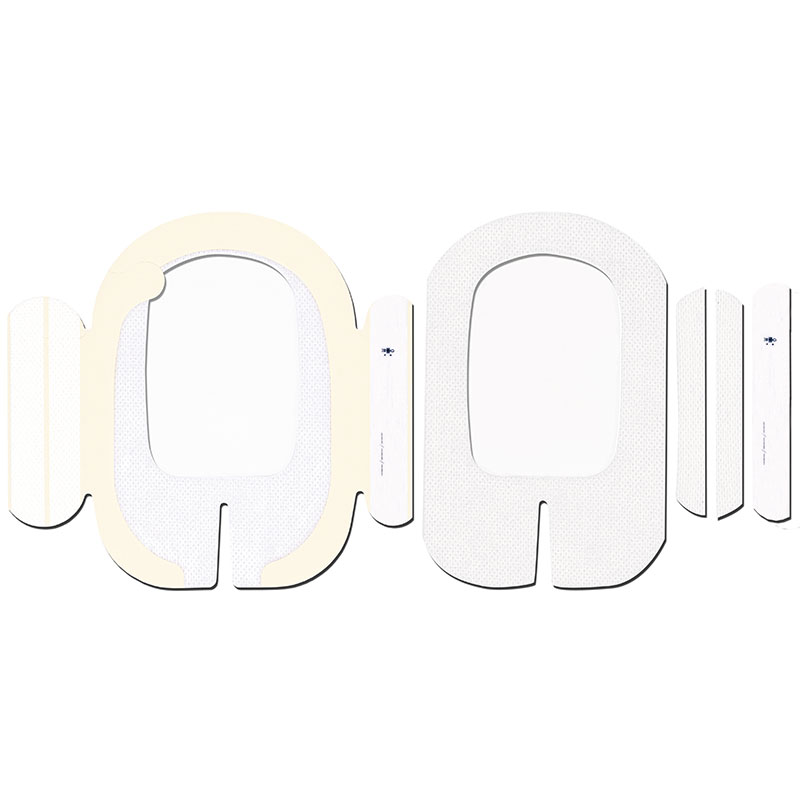 3M Tegaderm IV Transparent Adhesive Film Dressing with Border 4x6.125 inch Box of 25