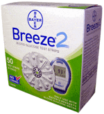 Bayer Breeze 2 Test Strips