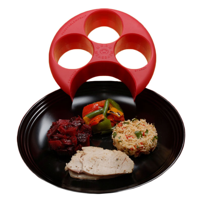 Meal Measure Portion Plate