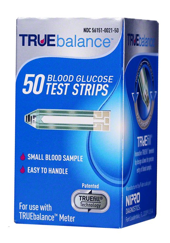 TRUEbalance Glucose Test Strips