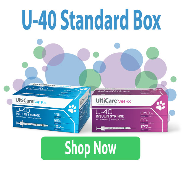 Ulticare Pet U-40 Standard Syringes