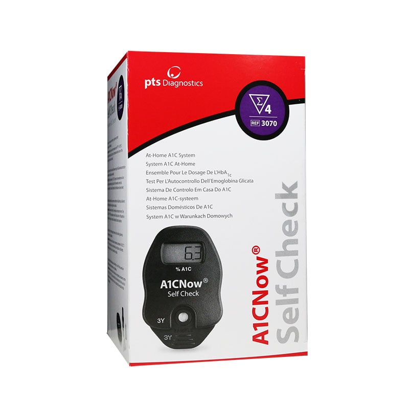 A1cNow Self Check At-Home A1C System - 4 Test Kit
