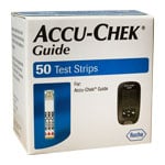 Accu-Chek Guide Blood Glucose Test Strips Box of 50 thumbnail