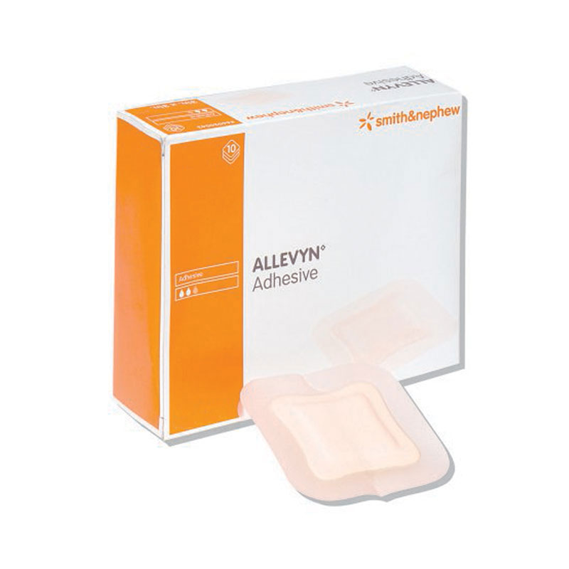 Smith and Nephew ALLEVYN Adhesive Wound Dressing 5 inch x 5 inch