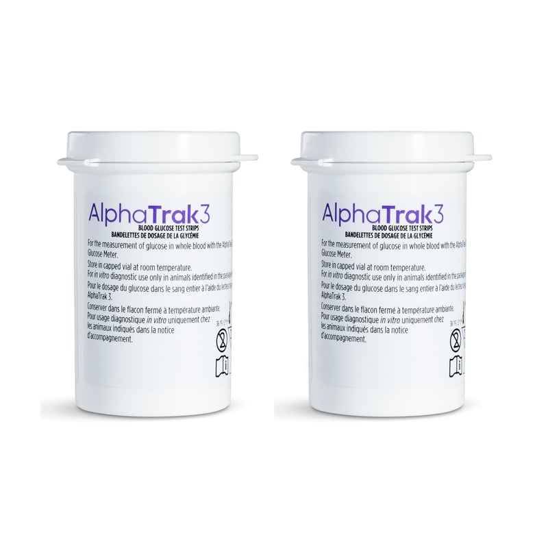 AlphaTRAK 3 Blood Glucose Test Strips 100ct
