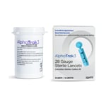 AlphaTRAK 3 Blood Glucose Test Strips 50ct & 50 Lancets thumbnail