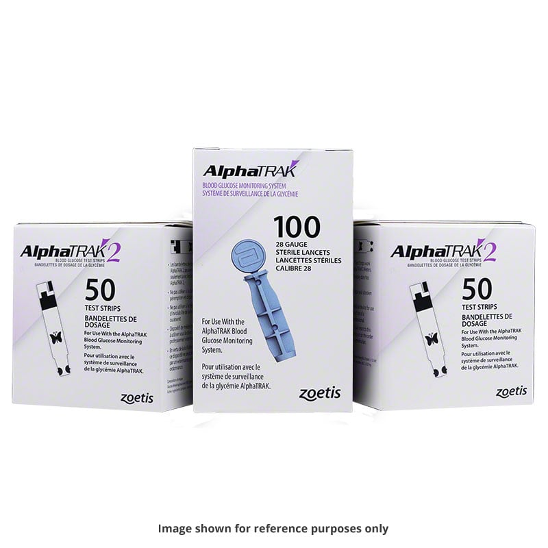 AlphaTRAK 2 Glucose Test Strips and Lancets