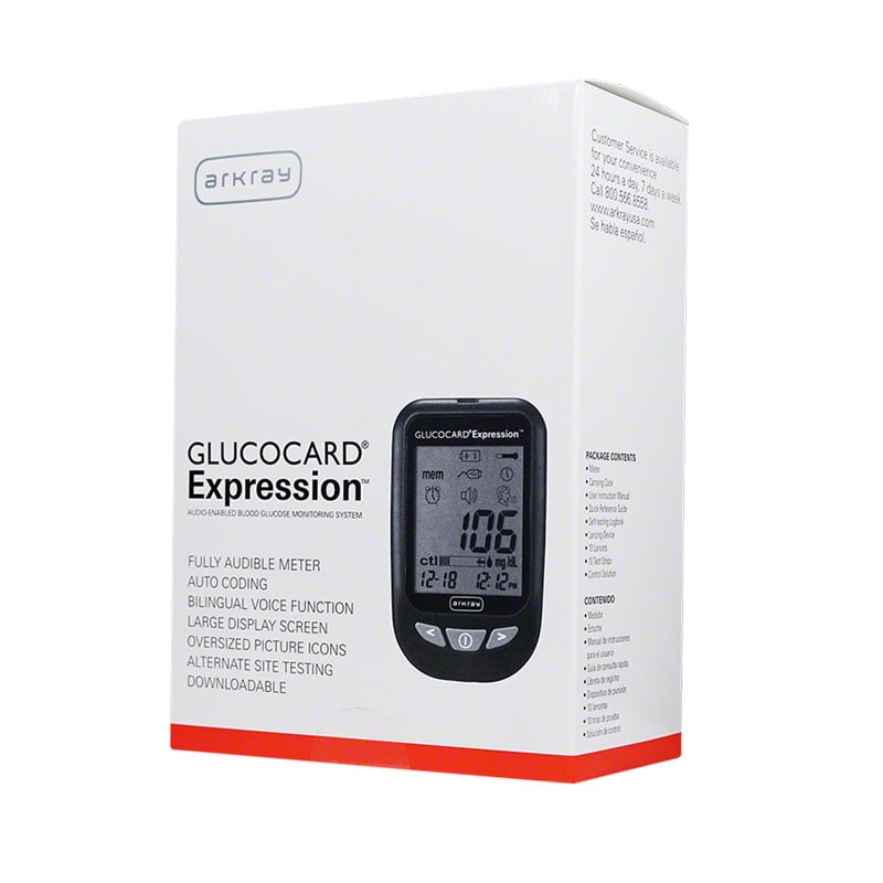 Arkray Glucocard Expression Blood Glucose Monitoring Kit