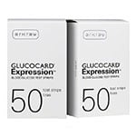 Arkray Glucocard Expression Blood Glucose Test Strips 100 Count thumbnail