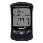 Arkray GlucoCard Vital Blood Glucose Monitoring Kit - Black thumbnail