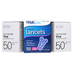Arkray Vital Blood Glucose 200 Test Strips and 200 Lancets thumbnail