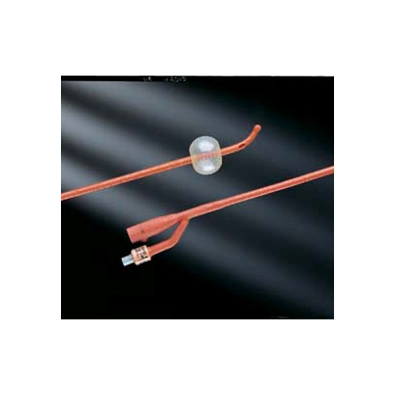 Bard Lubri-Sil Infection Control 2-Way 100% Silicone Foley Catheter 20FR 5cc Coude Tip Box of 12