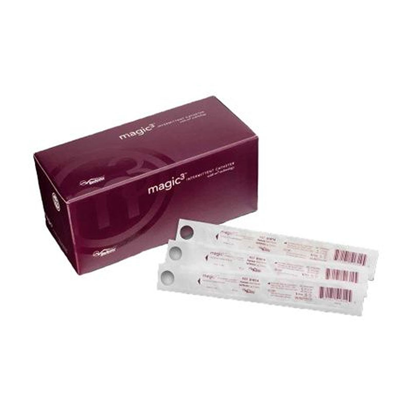 Bard Magic3 Hydrophilic Female Intermittent Catheter 16FR 6 inch Box of 30