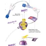 Bard PowerLoc Safety Infusion Set 19Gx1 inch With Y-Injection Site Box of 20 thumbnail