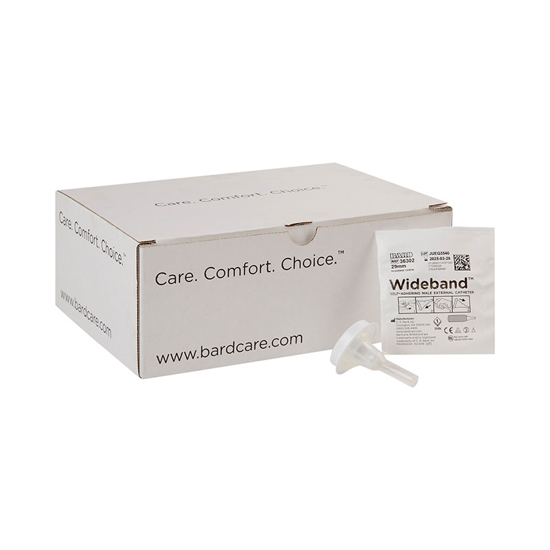Bard WideBand Self-Adhering Male External Catheter Medium 29mm