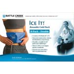 Battle Creek Ice It! ColdComfort Cold Therapy Refill 6x9 inch Pack of 2 thumbnail