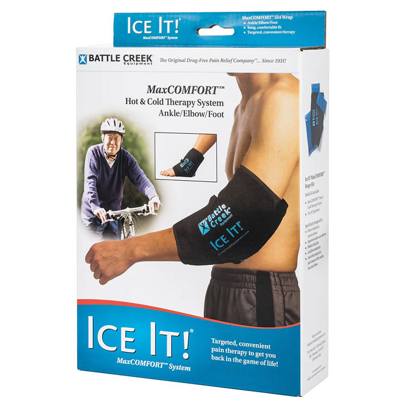 Battle Creek The Ice It ColdCOMFORT Ankle/Elbow/Foot System 10.5x13 inch