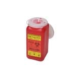 BD 1.4 Quart 1 Piece Sharps Container Red 36/bx 305557 Case of 4 thumbnail