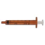 BD 1ml Oral Syringe With Tip Cap Amber 500/bx 305207 Case of 4 thumbnail