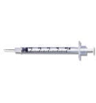 BD Tuberculin Syringe PrecisionGlide Needle 27G x 1/2" 1/2 ml 100/bx thumbnail