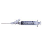 BD SafetyGlide Syringe Detachable Needle 22G x 1.5" 5 ml 50/bx 305907 thumbnail