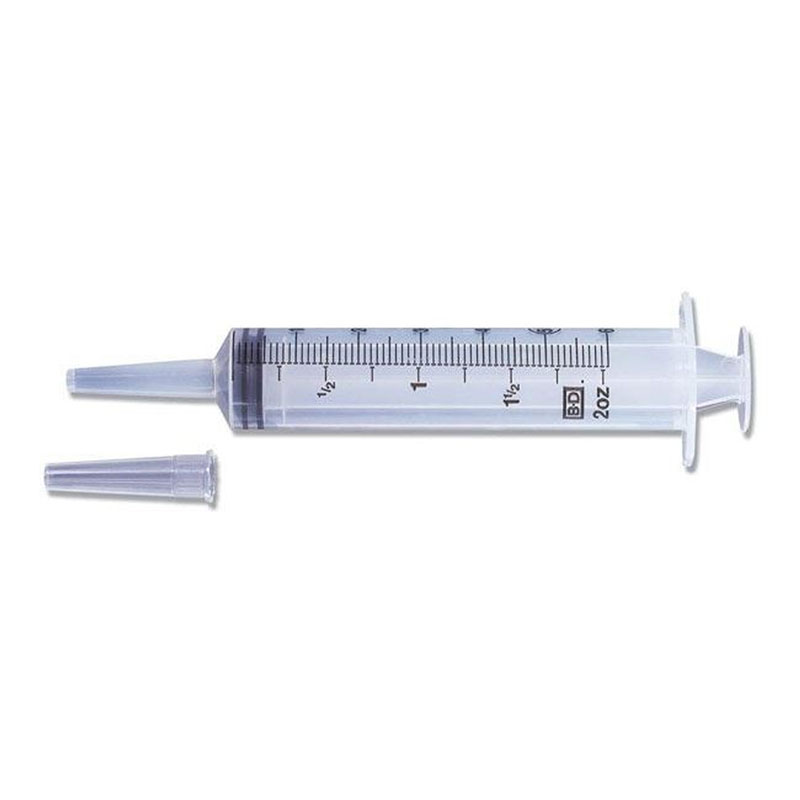 BD 50 ml Irrigation Syringe Catheter Tip 2 oz 40/bx Case of 4