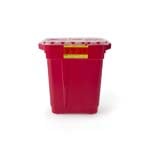 BD Extra-Large Sharps Collector 9 Gallon Red 8/bx 305615 thumbnail
