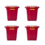 BD Extra-Large Sharps Collector 9 Gallon Red 8/bx 305615 Case of 4 thumbnail