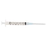 BD Luer-Lok General Use Syringe w/3 ml 25 Gauge 1 1/2" Blue 100/bx thumbnail