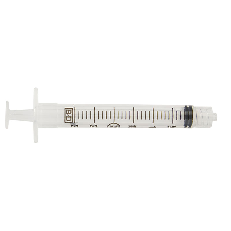 BD Luer-Lok Tip Syringe 3cc 200/bx 309657 Case of 4